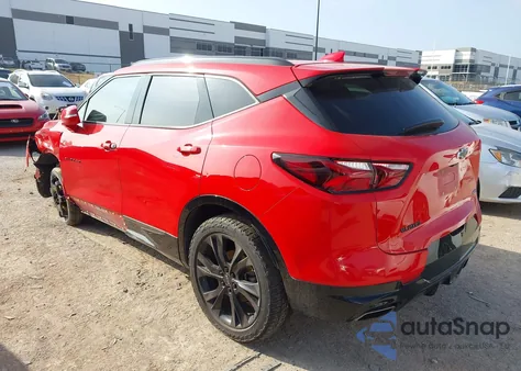 2020 Chevrolet Blazer Fwd Rs из США, поврежденный, VIN 3GNKBERS6LS631585